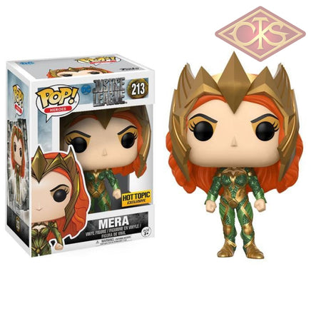 Funko Pop! Heroes - Justice League Mera (213) Exclusive Figurines