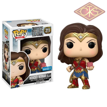 Funko Pop! Heroes - Justice League Wonder Woman (Motherbox) (211) Exclusive Figurines