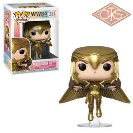 Funko POP! Heroes - Wonder Woman, WW84 - Wonder Woman 'Golden Armor Flying' (324)