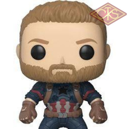 Funko Pop! Marvel - Avengers, Infinity War - Vinyl Figure Captain America (288) Bobble-Head