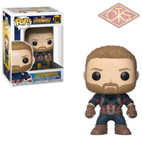 Funko Pop! Marvel - Avengers, Infinity War - Vinyl Figure Captain America (288) Bobble-Head