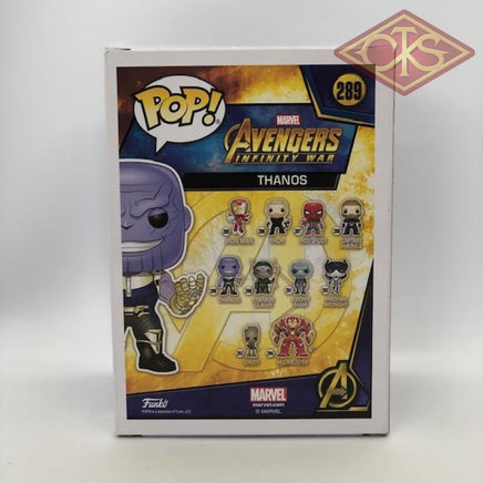 Funko Pop! Marvel - Avengers:  Infinity War Thanos (289) Damaged Packaging Figurines