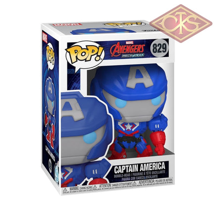 Funko POP! Marvel - Avengers, Mech Strike - Captain America (829)