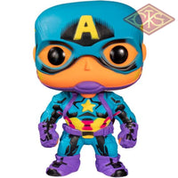 Funko POP! Marvel - Marvel Blacklight - Captain America (648) Exclusive