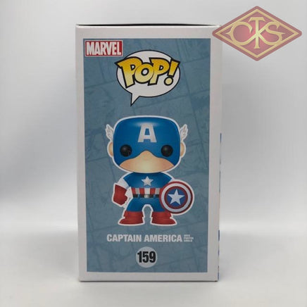 Funko Pop! Marvel - Captain America (W/ Photon Shield) (159) Damaged Packaging Figurines
