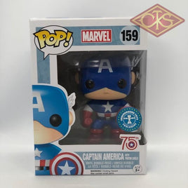 Funko Pop! Marvel - Captain America (W/ Photon Shield) (159) Damaged Packaging Figurines