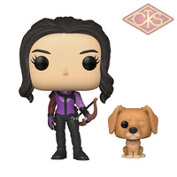 Funko POP! Marvel - Hawkeye - Kate Bishop w/ Lucky The Pizza Dog (1212)