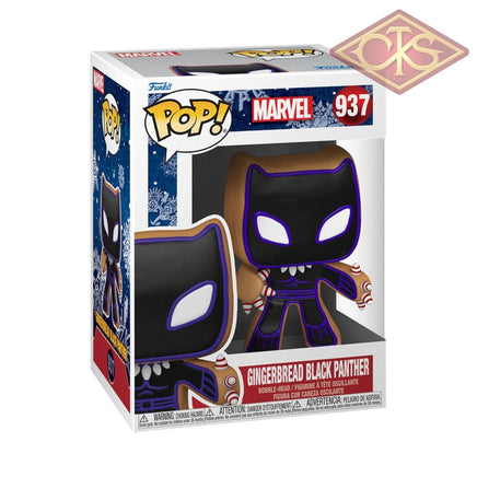 Funko POP! Marvel - Holiday -Gingerbread Black Panther (937)