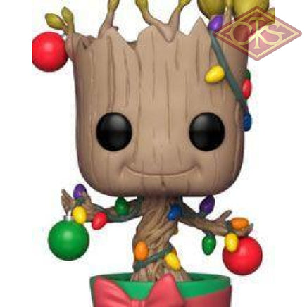 Funko Pop! Marvel - Holiday Groot With Lights & Ornaments (399) Figurines