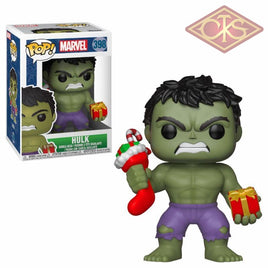 Funko Pop! Marvel - Holiday Hulk (W/ Present) (398) Figurines