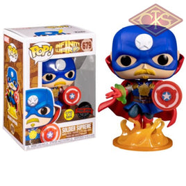 Funko Pop! Marvel - Infinity Warps Solder Supreme (Gitd) (679) Exclusive