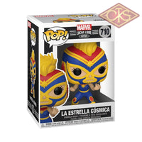 PRE-ORDERS : Funko POP! Marvel - Lucha Libre - Captain Marvel (710)