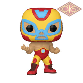 Funko POP! Marvel - Lucha Libre - El Héroe Invicto (Iron Man) (709)