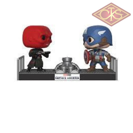 Funko Pop! Marvel - Movie Moments Captain America The First Avanger Red Skull Vs. (389) Figurines