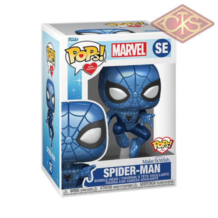 Funko POP! Marvel - Spider-Man (Make a Wish) - Spider-Man (Metallic) (SE)