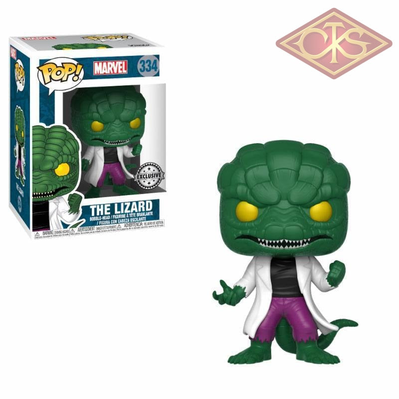 Funko POP! Marvel - Spider-Man - The Lizard (334)| The Kid