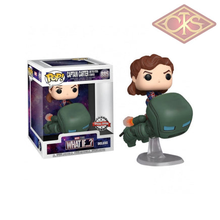 Funko POP! Marvel - What If... ? - Captain Carter & The Hydra Stomper (Deluxe) (885) Exclusive