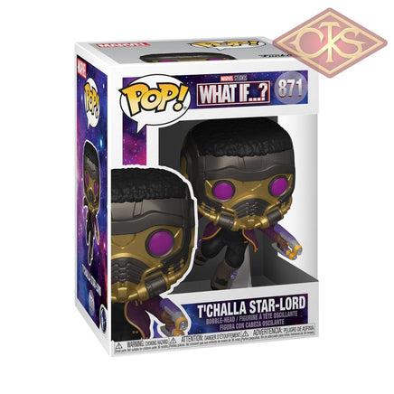 Funko POP! Marvel - What If... ? - T'Challa Star-Lord (871)