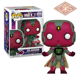 Funko POP! Marvel -What If... ? - Zolavision GITD (975) Exclusive