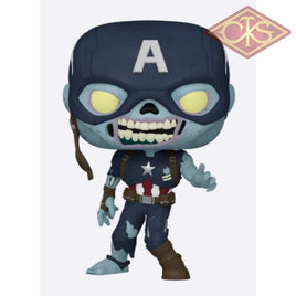 Funko POP! Marvel -What If... ? - Zombie Captain America (948) Exclusive