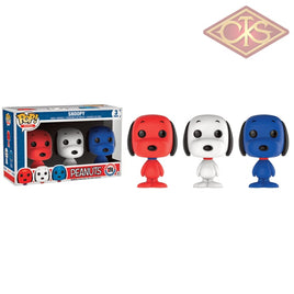 Funko Pop! Minis - Peanuts Snoopy (Rock The Vote 3Pack) Figurines