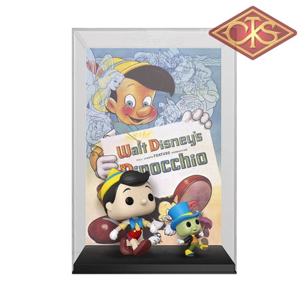 Funko POP! Movie Poster - Disney, Pinocchio - Pinocchio & Jiminy Cricket (08)