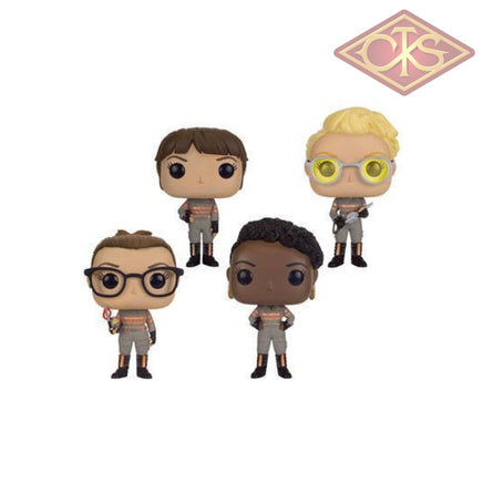 Funko Pop! Movies - Ghostbusters Abby Yates / Patty Tolan Erin Gilbert Jillian Holtzmann (4Pack)