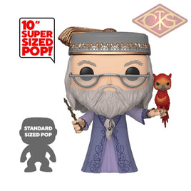 Funko POP! Movies  - Harry Potter - Albus Dumbledore w/ Fawkes 10" (110)