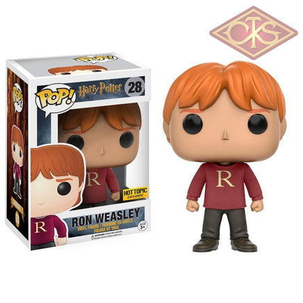 Funko Pop! Movies - Harry Potter Ron Weasley (Sweater) (28) Figurines