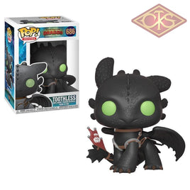 Funko Pop! Movies - How To Train Your Dragon The Hidden Wold Toothless (686) Figurines