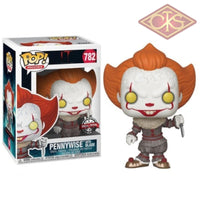 Funko POP! Movies - IT, Chapter Two - Vinyl Figure Pennywise w/ blade (782) Exclusive