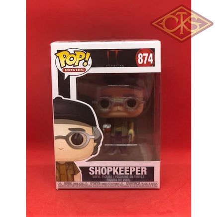 Funko POP! Movies - IT, Chapter Two - Shopkeeper (874) "Small Damaged Packaging"