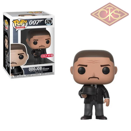 Funko POP! Movies - James Bond (007) - Oddjob (Trowing Hat) (from Goldfinger) (526) Exclusive