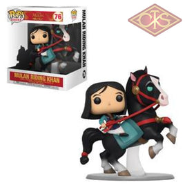 Funko Pop! Rides - Disney Mulan Riding Khan (76) Figurines