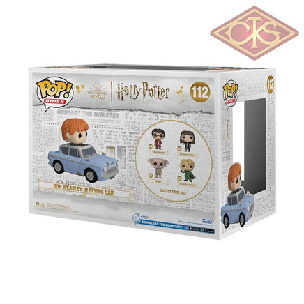 Funko POP! Rides - Harry Potter - Ron Weasley in Flying Car (112)