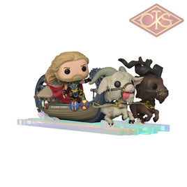 Funko POP! Rides - Thor, Love & Thunder - Goat Boat w/ Thor, Toothgnasher & Toothgrinder (290)