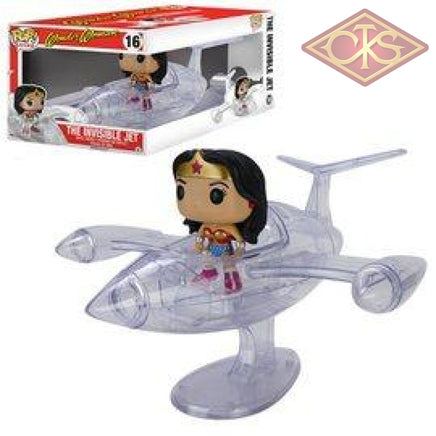 Funko Pop! Rides - Wonder Woman The Invisible Jet W/ (16) Figurines