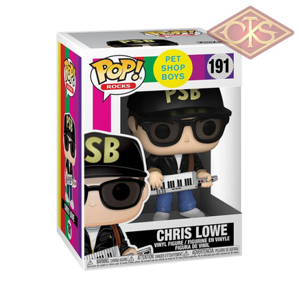 Funko POP! Rocks - Pet Shop Boys - Chris Lowe (191)