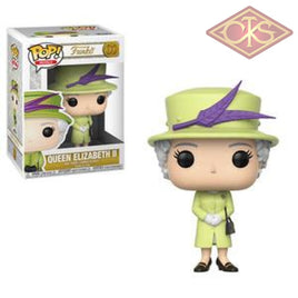 Funko Pop! Royals - Royal Family Queen Elizabeth Ii (Wedding Outfit Green) (01) Figurines