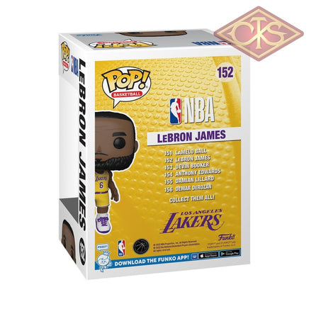 Funko POP! Sports - Basketball - NBA Los Angeles Lakers - LeBron James (152)