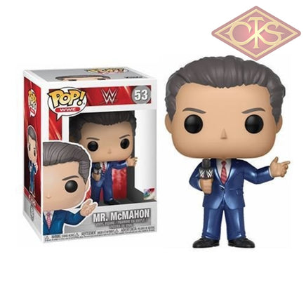 Funko Pop! Wwe - Wrestling Mr. Mcmahon (53) Figurines