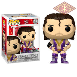 Funko POP! Sports - WWE Wrestling -  Razor Ramon (Metallic) (47) Exclusive