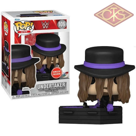 Funko POP! Sports - WWE Wrestling - Undertaker (Out of Coffin) (106) Exclusive