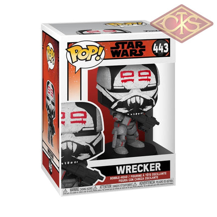 Funko Pop! Star Wars - Bad Batch Wrecker (443) Small Damaged Packaging Pop