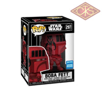 Funko POP! Star Wars - Boba Fett (Futura Red) (297) Exclusive (+ hard protector)