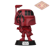 Funko POP! Star Wars - Boba Fett (Futura Red) (297) Exclusive (+ hard protector)