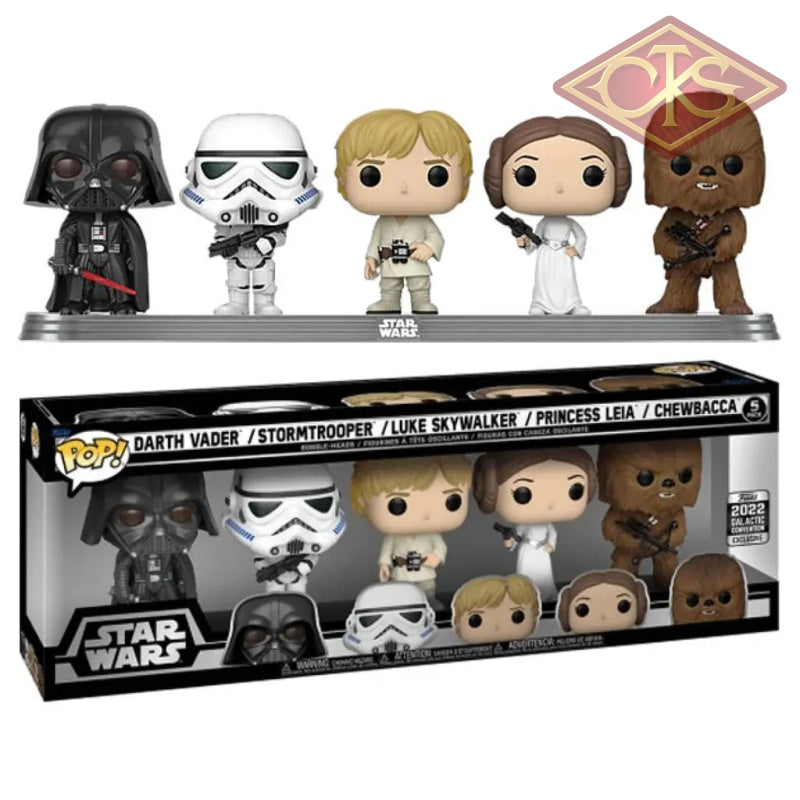 Funko Pop! Star Wars - Darth Vader / Stormtrooper / Luke Skywalker