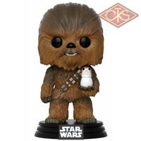 Funko Pop! Star Wars - Episode Viii Chewbacca & Porg (195) Figurines