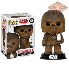 Funko Pop! Star Wars - Episode Viii Chewbacca & Porg (195) Figurines