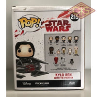 Funko Pop! Star Wars - Episode Viii Kylo Ren With Tie Fighter (215) Damaged Packaging Figurines